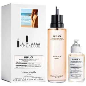 Maison Margiela REPLICA Beach Walk Refill Set 3.4 oz + 1 oz *NEW* NIB